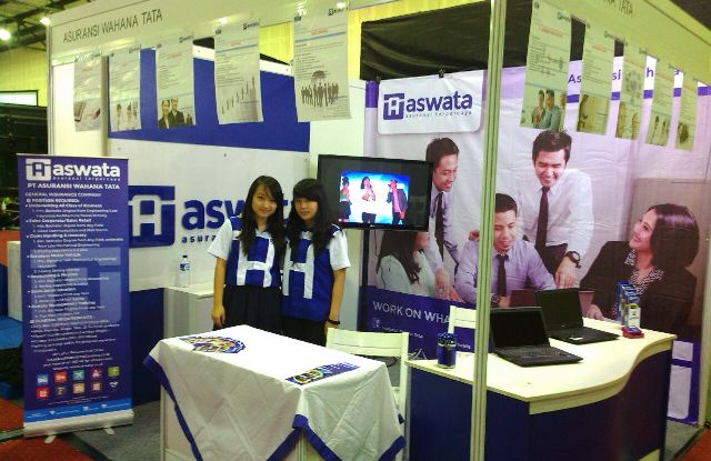 Aswata JobFair InsuranceDayJakarta2014 2